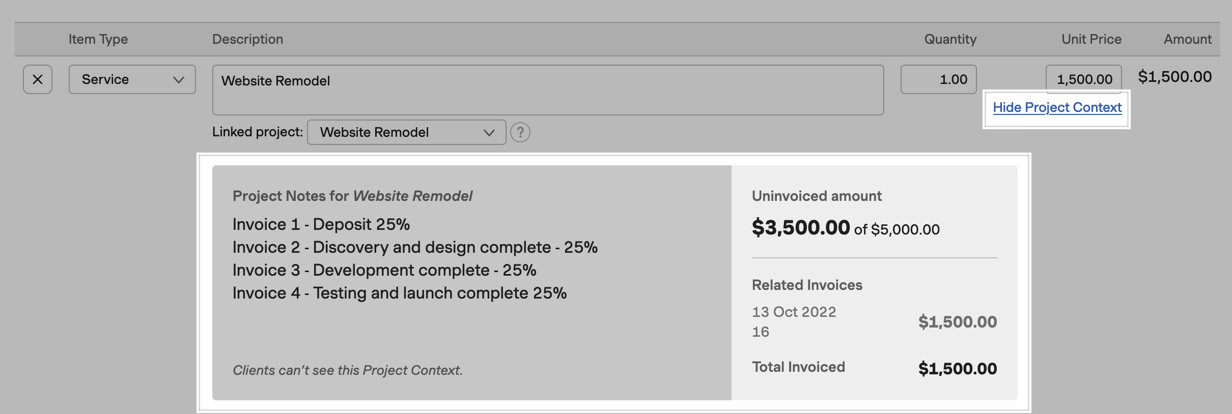 How do I invoice for my Fixed Fee project? – Harvest Help Center